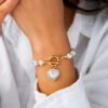 Sweet Cool Multi-portrait Pearl Bracelet Set