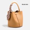 Simple Portable Bucket Bag For Women Summer New