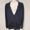 Men's Solid Color Loose Lapels Long Sleeve Knitted Coat
