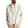 Men's Cardigan Sweater Coat Loose Inner Wear Base