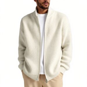 Men's Cardigan Sweater Coat Loose Inner Wear Base