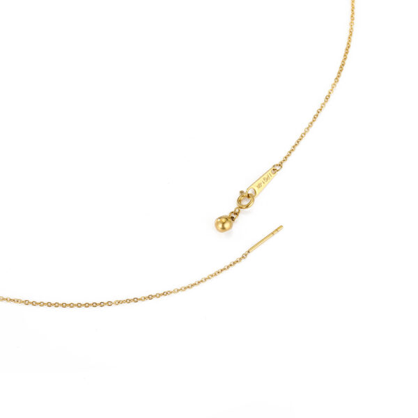 Stainless Steel DIY Titanium Steel Simple Necklace Adjustable