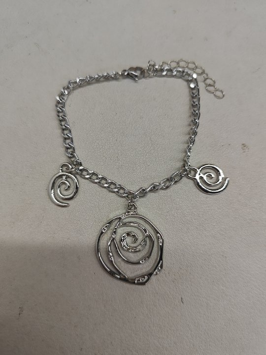 Spiral Donut Bracelet Earrings Necklace Personalized Minority Elegant High Sense Necklace Female