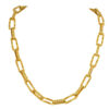 O1CN018ACdeD1CBk5uNSS3i_2209324270043-0-cib.jpg Stainless Steel Embossed Rectangular Bracelet Necklace Gold