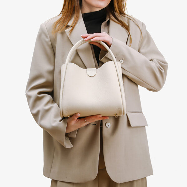 Vegetable Basket Large Capacity First Layer Cowhide High-grade