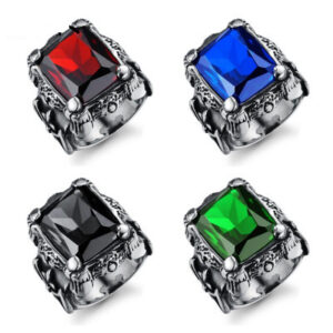 5262812493552.jpg Titanium steel men's zircon ring
