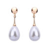 Waterdrop pearl simple personality earrings