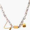 Versatile Titanium Bracelet With A Heart-shaped Pendant