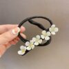Net Red Pan Hair Pearl Diamond Braided Hair Style Hairpin